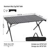 Portable Aluminum Alloy Camping Egg Roll Table