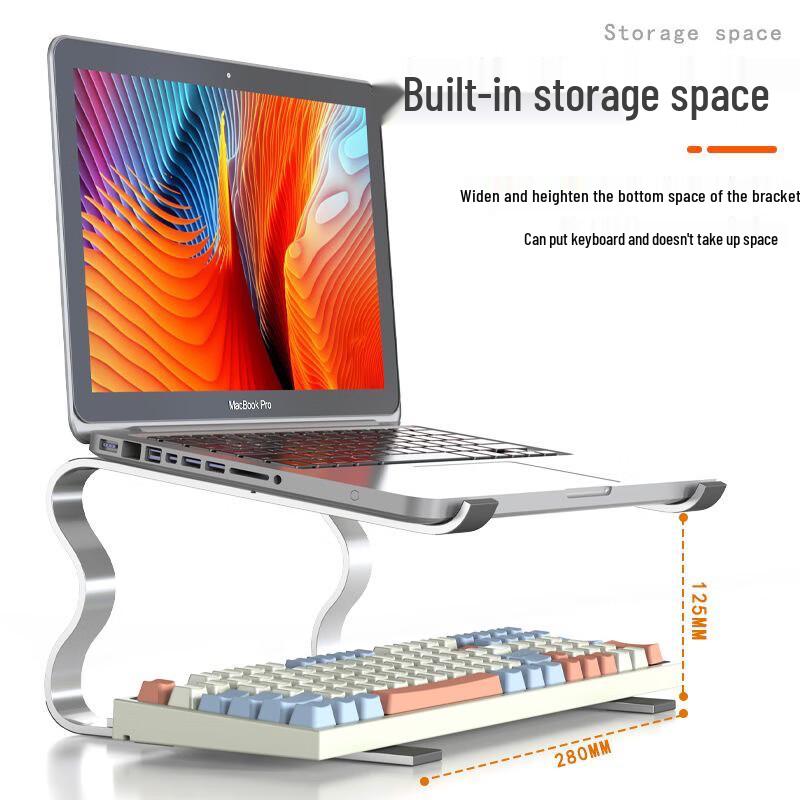 Aluminium Laptop-Kühlständer