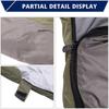 Three Seasons Polyester Envelope Sleeping Bag for Unisex Adults-Warm Weather Camping Hiking & Travel
