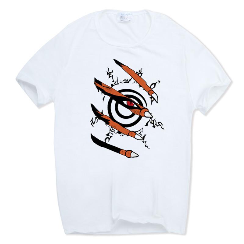 Printed Men's Naruto T-shirt Anime O Neck T-shirt Summer Funny Short Sleeve