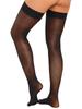 Glossy Thigh-High Socks for Women: Sheer Thin Stretchy Stockings Costume Accessories for Dance Performance