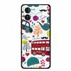3D Emboss Case For Vivo iQOO Z9 x Phone Case Shockproof Black Silicone Soft Back Cover For Vivo iQOO Z9x Y37 Pro Case Z 9 x Capa