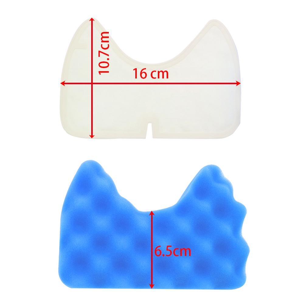 Staubsauger Filter Ersatzteil Kit Filter und Schwamm Filter für Samsung DJ97-00492A SC6520 SC6530 /40/50/60/70/80/90