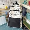Schoolbag Mori student schoolbag female contrasting color high value campus backpack large capacity star printing fashion backpack