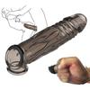 MELEON Realistic Penis Extension Cock Sleeve Reusable Silicone Penis Enlarger Delay Condoms For Adult Men Dildo Enhancer Sex Toys