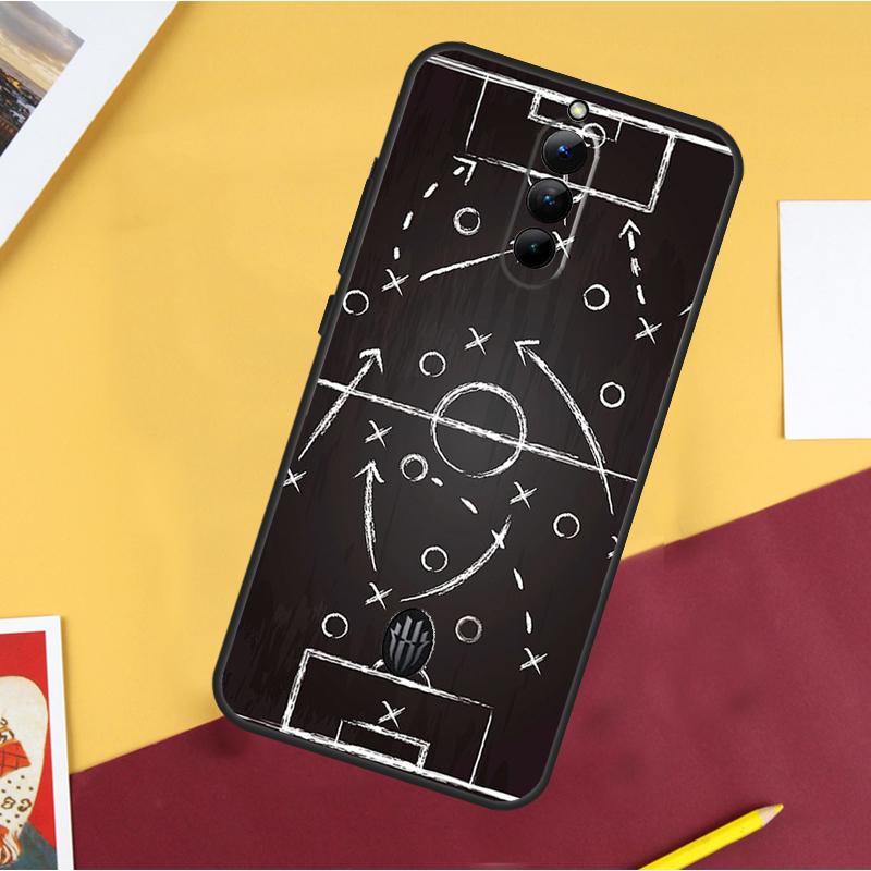 Football Soccer Tactics Time Case For ZTE Nubia Red Magic 10S Pro Plus 8 9 10 Air 8S 9S 11 Pro Plus 6 7 6S 7S Pro Cover