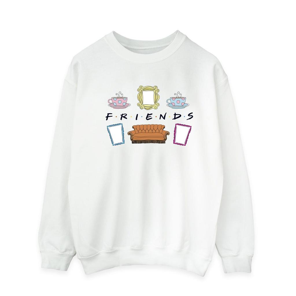 Friends Mens Couch Lounging Sweatshirt
