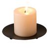 Nordic Romantic Candle Tray: Simple Iron Art Tabletop Ornament Holder