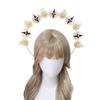 Mother of God Tiaras Crown Hairhoop Craft Bag Elegant Masquerade Cosplay Headband Women Church Headband Crownpiece  Kits