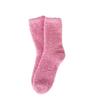 Nicht fusselnde Korallenfleece-Socken, Damen Einfarbige Haussocken, Halbfleece-Socken, Schlafsocken, Warme Fleece-Socken, Fleece-Bodensocken
