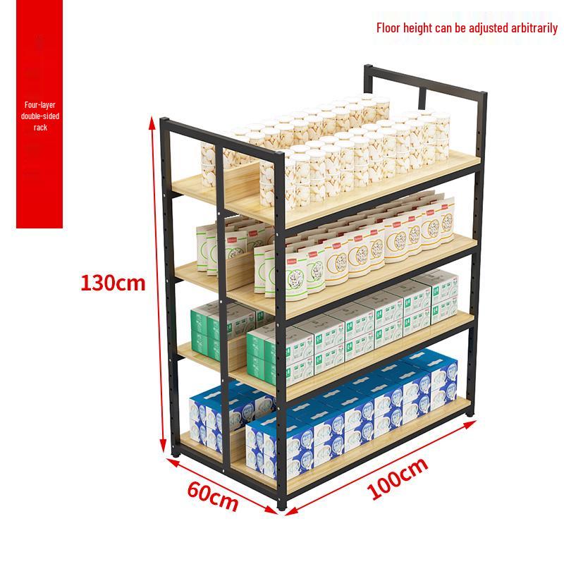 Multi-Layer Display Rack for Convenience Stores and Stationery Shops