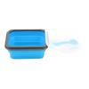 Silicone Collapsible Lunch Box 600ml Portable Storage Bowl  For Outdoor Travel