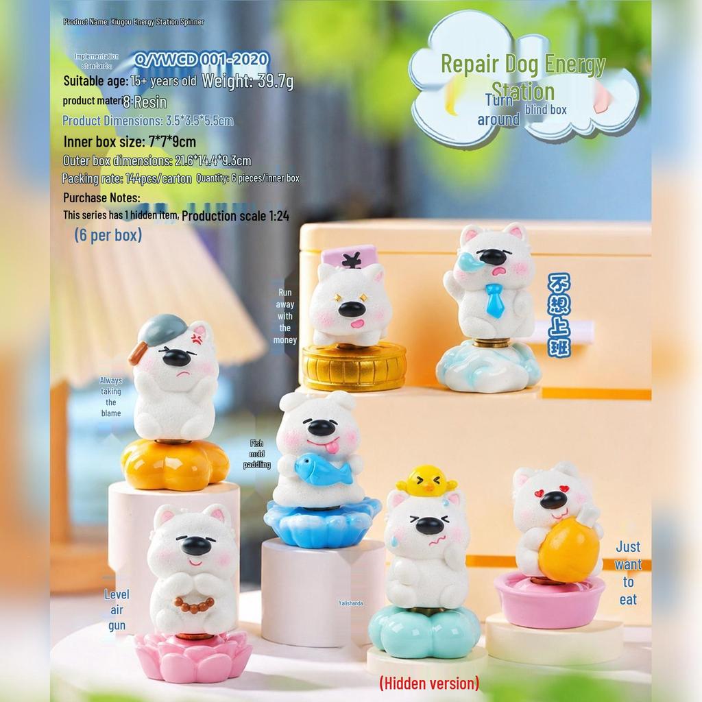 New Little Meow Meow Blind Box Desktop Ornament: Cute Cat Figurine, Trendy Toy Gift for Classmates and Friends