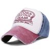 Fashion Letter Snapback Cotton Baseball Cap Men Women Hip Hop Fitted Fishing Cap Outdoor Autumn Summer Casual Hat
