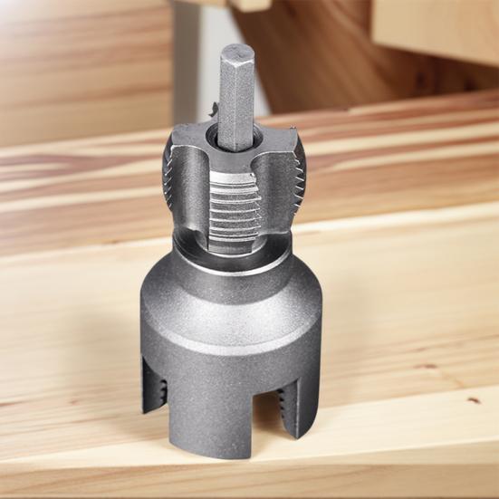 Integrated Internal External Pipe Threading Tool Rust-Resistant Multipurpose PVC Pipe Threader Electric Drill Accessory