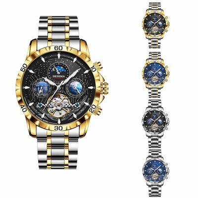 Herren Wasserdicht Leuchtend Lauf Wecker Uhr