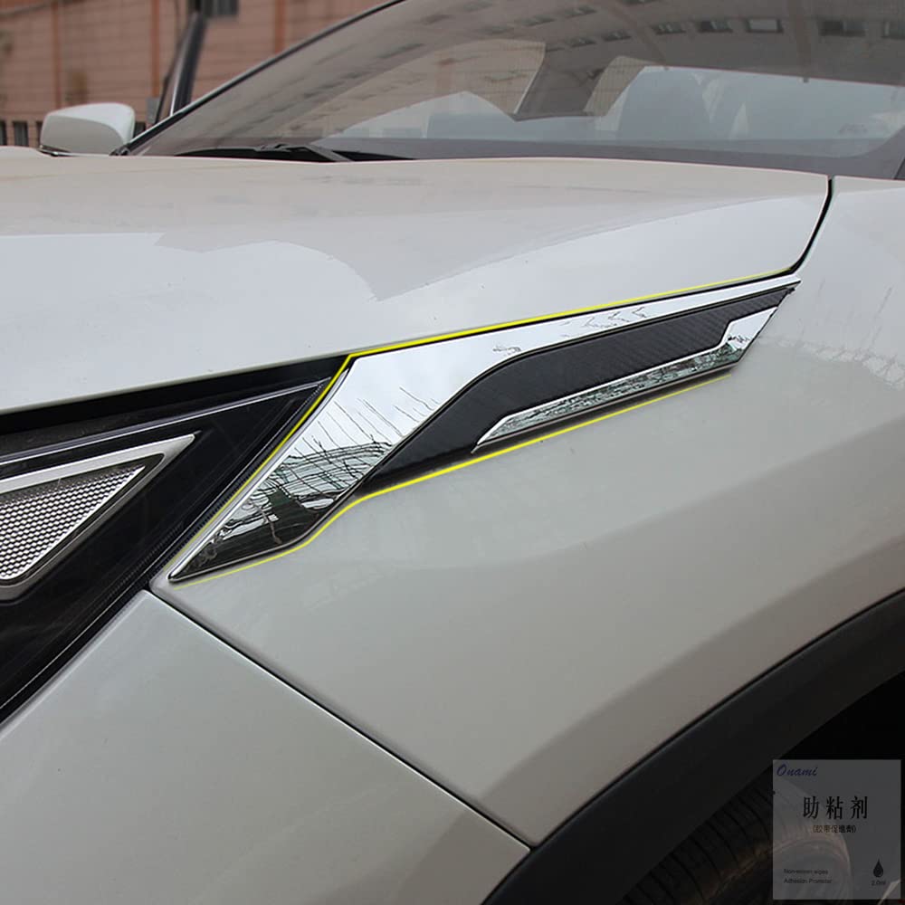 

Накладки на фары Onami Toyota RAV4, накладки на фары, накладки на фары, совместимые с новым типом Toyota RAV4 XA50, комплект отделки