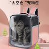 Transparent Pet Carrier Backpack Cats Small Dogs - Breathable Oxford Fabric Portable Shoulder Handheld Travel Bag