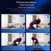 Wireless 360° Home Camera with Mobile Monitoring & HD Night Vision, No Plug Needed