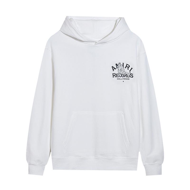 AMIRI Unisex High-Definition Print Casual Hoodie - 2024 Autumn/Winter American Trendy Collection