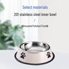 Spill-Proof Stainless Steel Pet Bowl: Non-Slip, Dual-Use for Cats & Dogs – Available In Small, Medium, Large