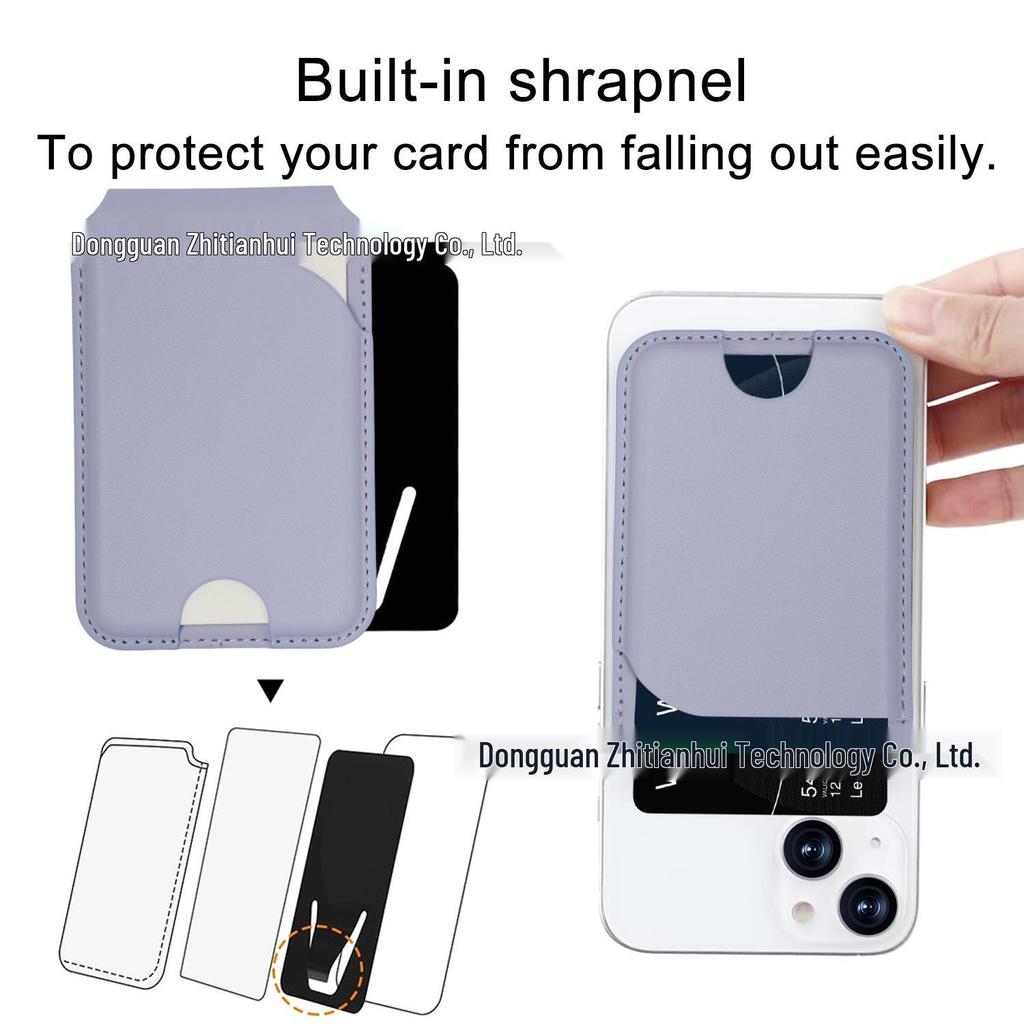 Strong Magnetic MagSafe Card Holder & Rotating Stand for iPhone 17 Pro