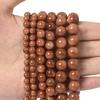 Natural Round Stone 4 6 8 10 12mm Tiger Eye Crystals Lava Turquoises Jades Loose Bead for Jewelry Making DIY Bracelet Needlework
