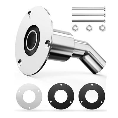 24mm Diesel Heater Exhaust Ports Stainless Steel Corrosion Resistant Diesel Heater Exhaust Pipe High Temperature Resistance