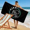 AFC Ajax Print Strandtuch, Großes Weiches Schnelltrocknendes Handtuch für Strand Camping Schwimmen