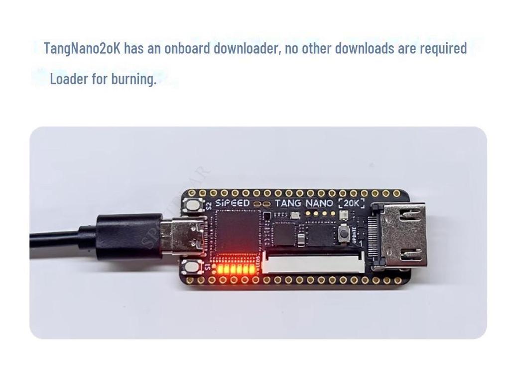 Herná konzola Lichee Tang Nano 20K RISC-V s Linuxovou FPGA