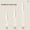 5/10/15Ml Clear Airless Vacuum Pump Bottle Cosmetic Eye Cream Travel Size Dispenser Refillable Containers Shampoo Toiletries