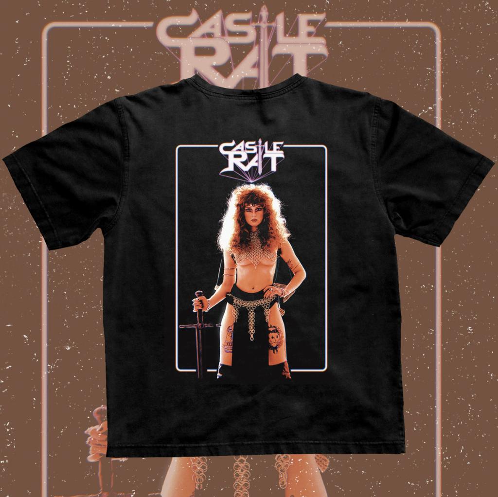 Castle Rat Hail The Rat Queen Men and Women Black All Sizes Shirt
