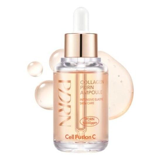 Cell Fusion C Collagen PDRN Ampoule 35ml Low Molecular Elasticity Firmness Radiant Skin Care Anti-Aging High Concentration Beauty Serum Korean