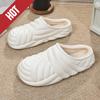 Mens Winter Slippers Waterproof Indoor House Shoes Big Size Warm Fur Plush Home Bedroom Slippers Slip On Concise Garden Shoes