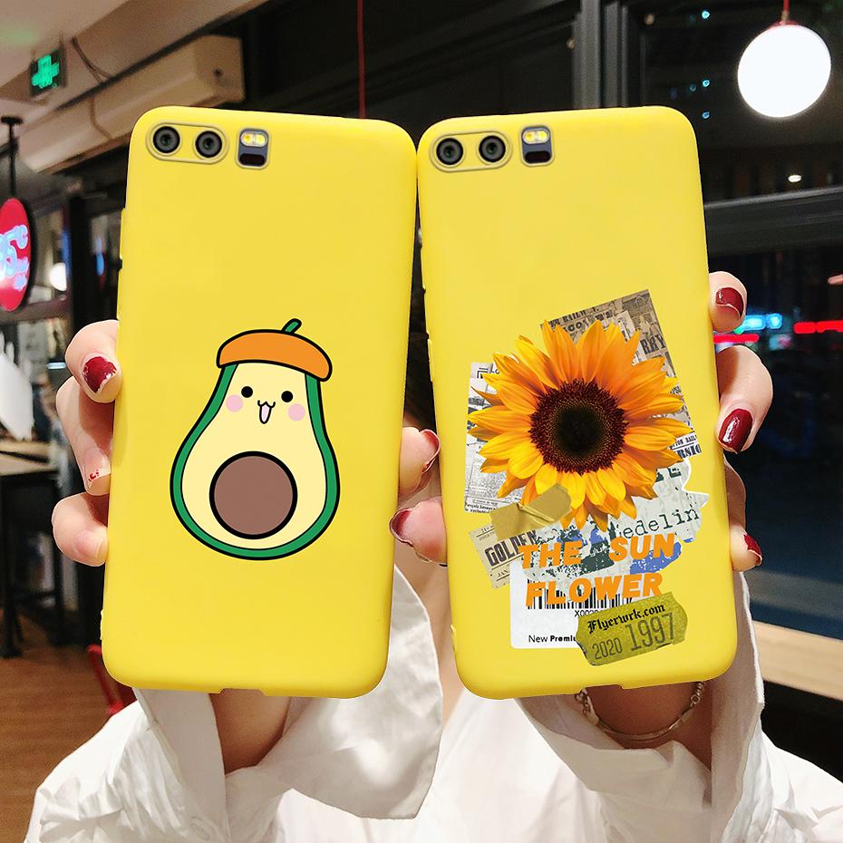 For Huawei P10 plus Phone Case Cute Painted Silicone Back Cover Protector Funda For Huawei P10plus P10 P 10 Plus HuaweiP10 Cases