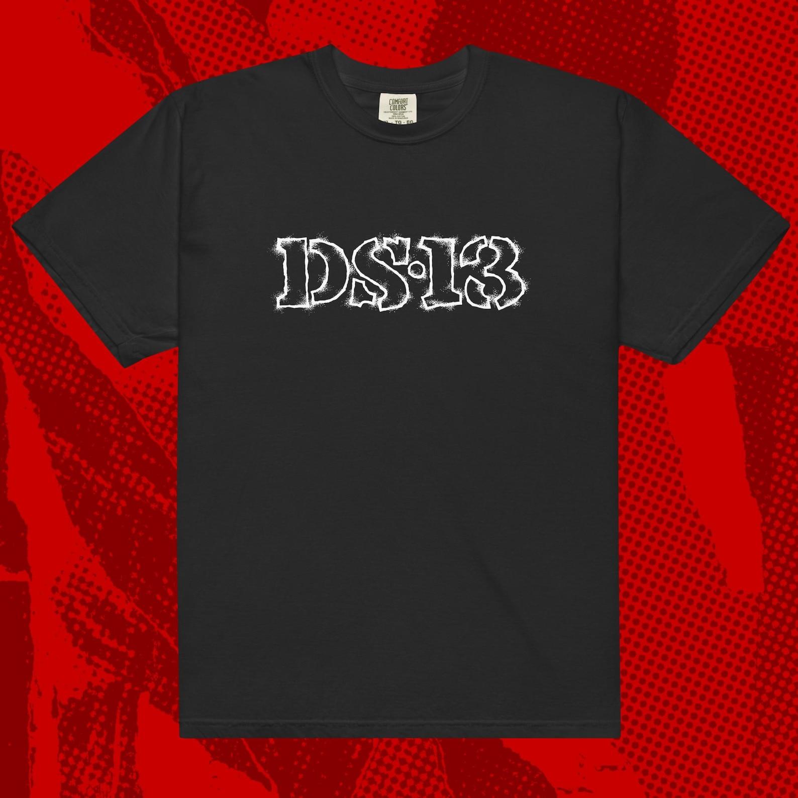 D.S.-13 Logo T-Shirt | Punk Crust Fastcore Crudos Disfear Skate M
