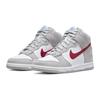 Nike Dunk High SE GS Athletic Club - Light Smoke Grey Gym Red Kids Sneakers White DH9750-001
