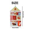 Multifunctional Storage Hanging Bag Toilet Paper Bags Wardrobe Hanging Underwear Cute Storage Bag Wall Hanging Punching Bag