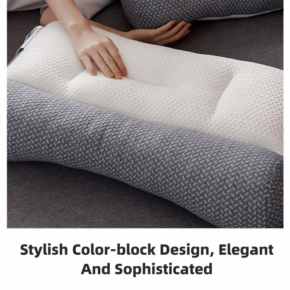 Ergonomic Cervical Spine Protection Pillow Breathable Sleep Aid Pillow  Cervical Spine Care