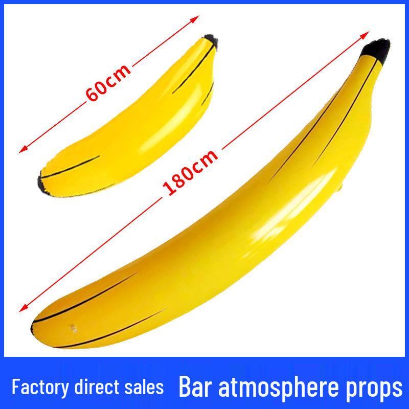 PVC Inflatable Banana Toy for Nightclubs, Parties, and Events