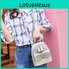 Women School Girls Bag Pu Leather Backpack Mini Rucksack Purse Handbag Travel