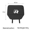 New 2026 Emblems Car Anti-kick Pad Leather Auto Seat Back Protector Pads Anti Scratch For  VW Jetta Golf Beetle CC EOS MK2 MK4 EK1 g1