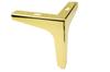 Anchor Furniture Leg, Gold Chrome, Height 13 Cm