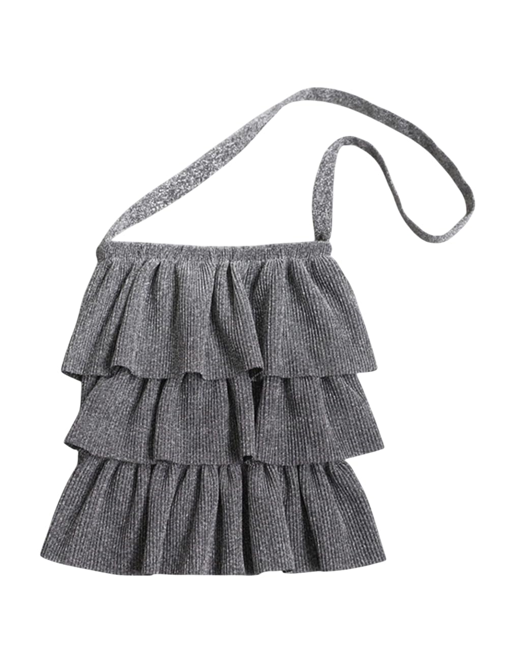 Женская сумка-тоут с рюшами Antiqua Lamé ESA-00211 Один размер 85 Mix