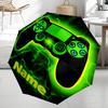 Custom Name Game Controller Theme Automatic Umbrella, Lightweight & Portable, 8 Rib, Perfect for Outdoor Travel, Birthdays, Christmas, Gifts.