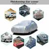 Universal 3 Layer Car Cover Waterproof All Weather UV Protection Windproof Outdoor Full Car Cover Fit Hatchback Sedan SUV MPV