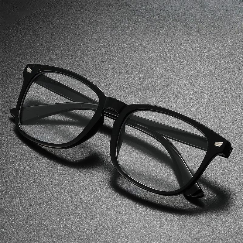 New Women's Anti Blue Light Glasses Retro Fashion Square Daily Casual Computer Glasses