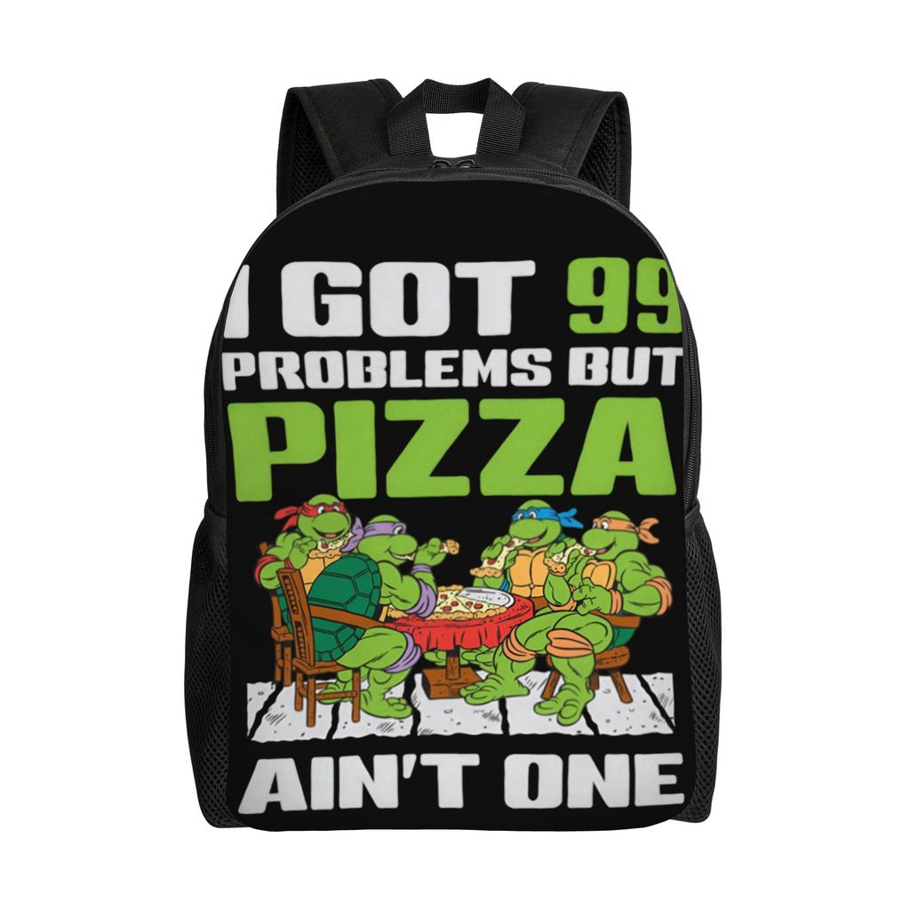 Custom Ninjas Turtles Backpacks Men Women Casual Bookbag for School College Superhero Bags