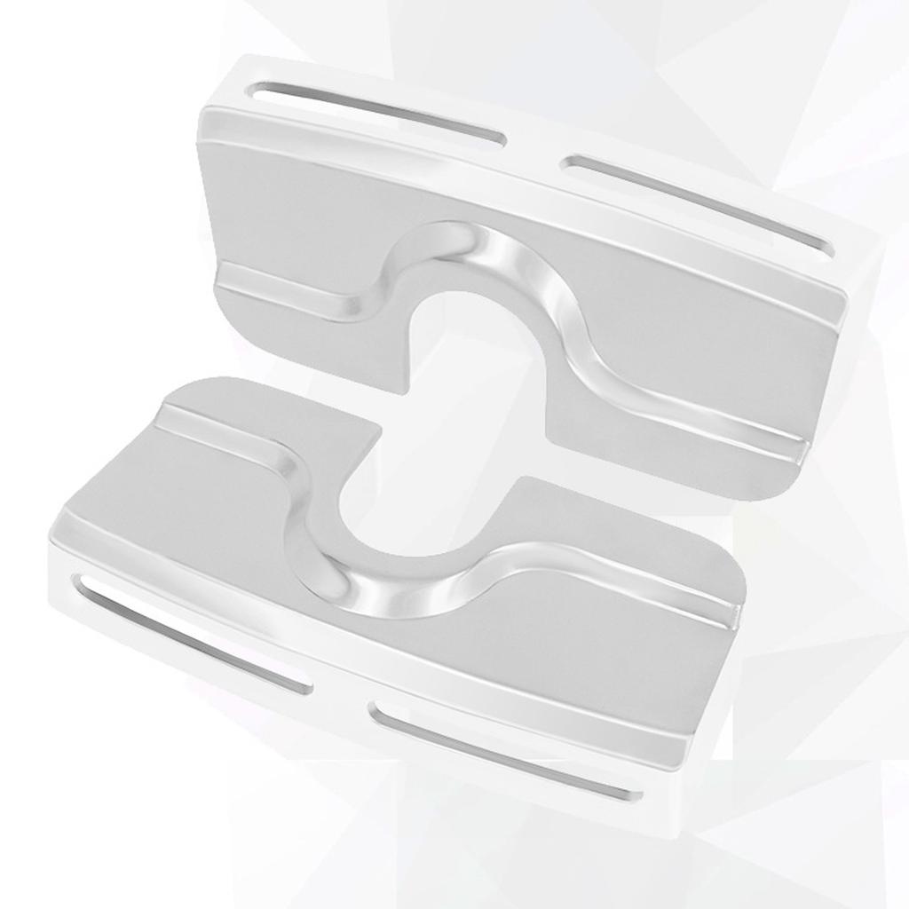 1 Pair Chrome Spark Plug Head Bolt Covers for Dyna Softail Touring Twin Cam 1999-2017 Motorcycle Modification Accessory