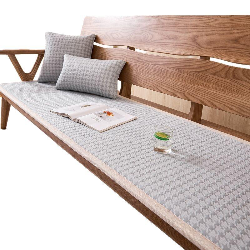 Summer Sofa Cushion Ice Silk Mat  New Cover All-Inclusive Universal Simple Modern Non-Slip Seat Cushion Cover Cloth